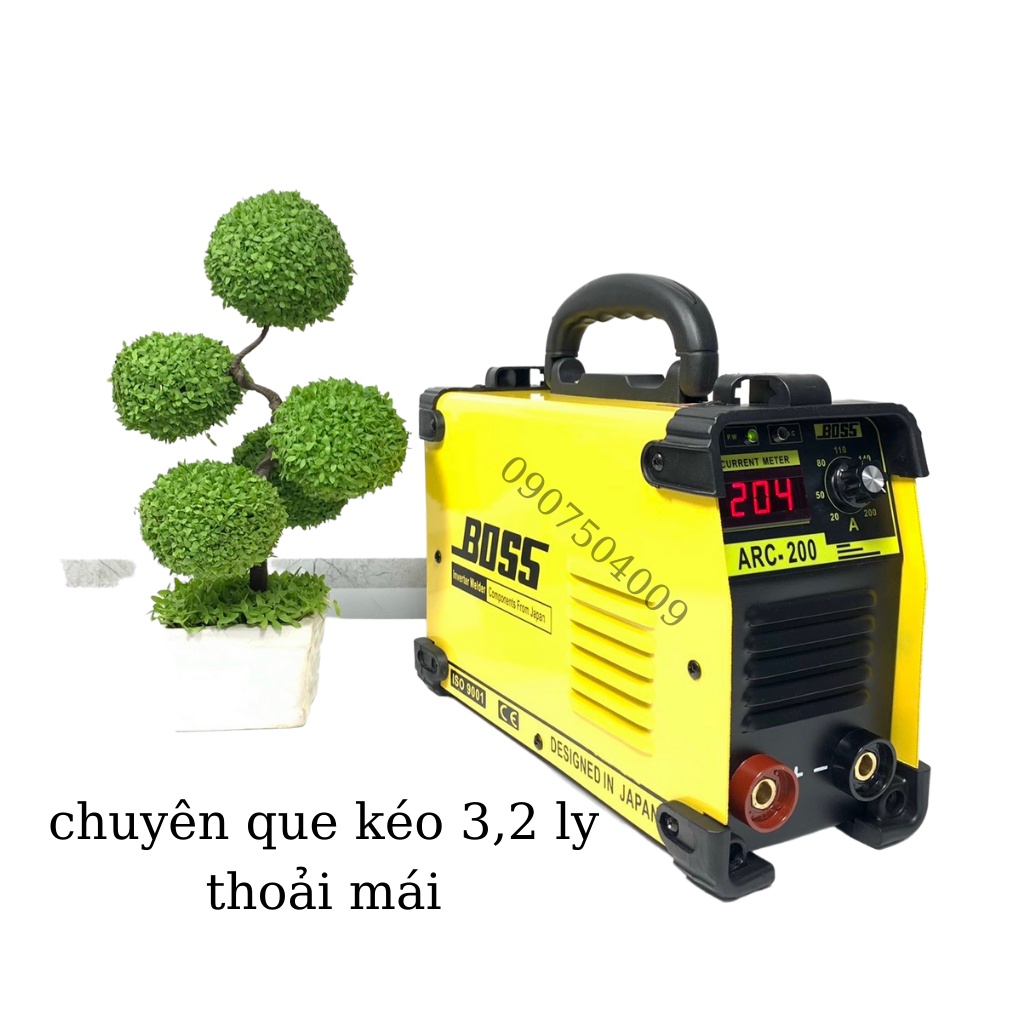 Máy hàn Boss chuyên que kéo 3,2ly thoải mái