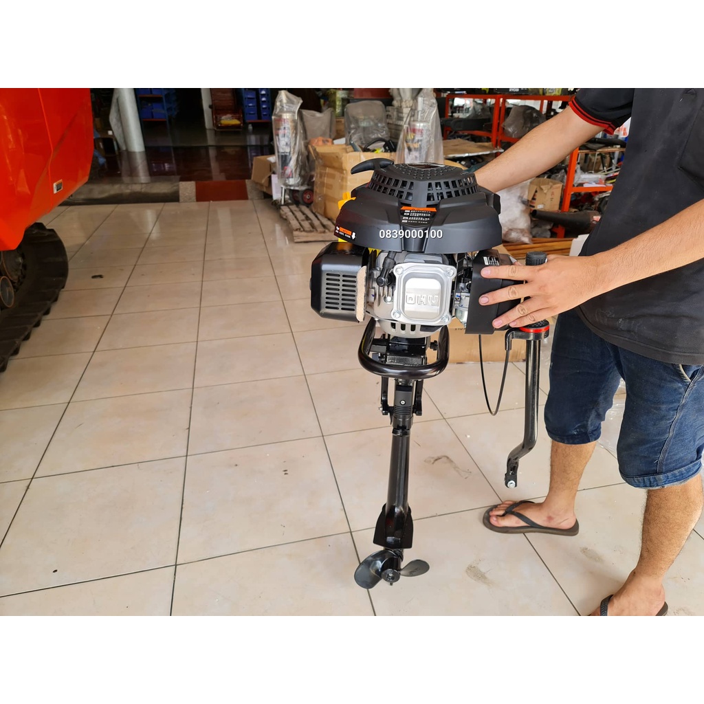 Máy Chạy Thuyền 9Hp . Đông cơ Ca nô chạy xuồng ghe vỏ lãi 4 thì Zhongshen