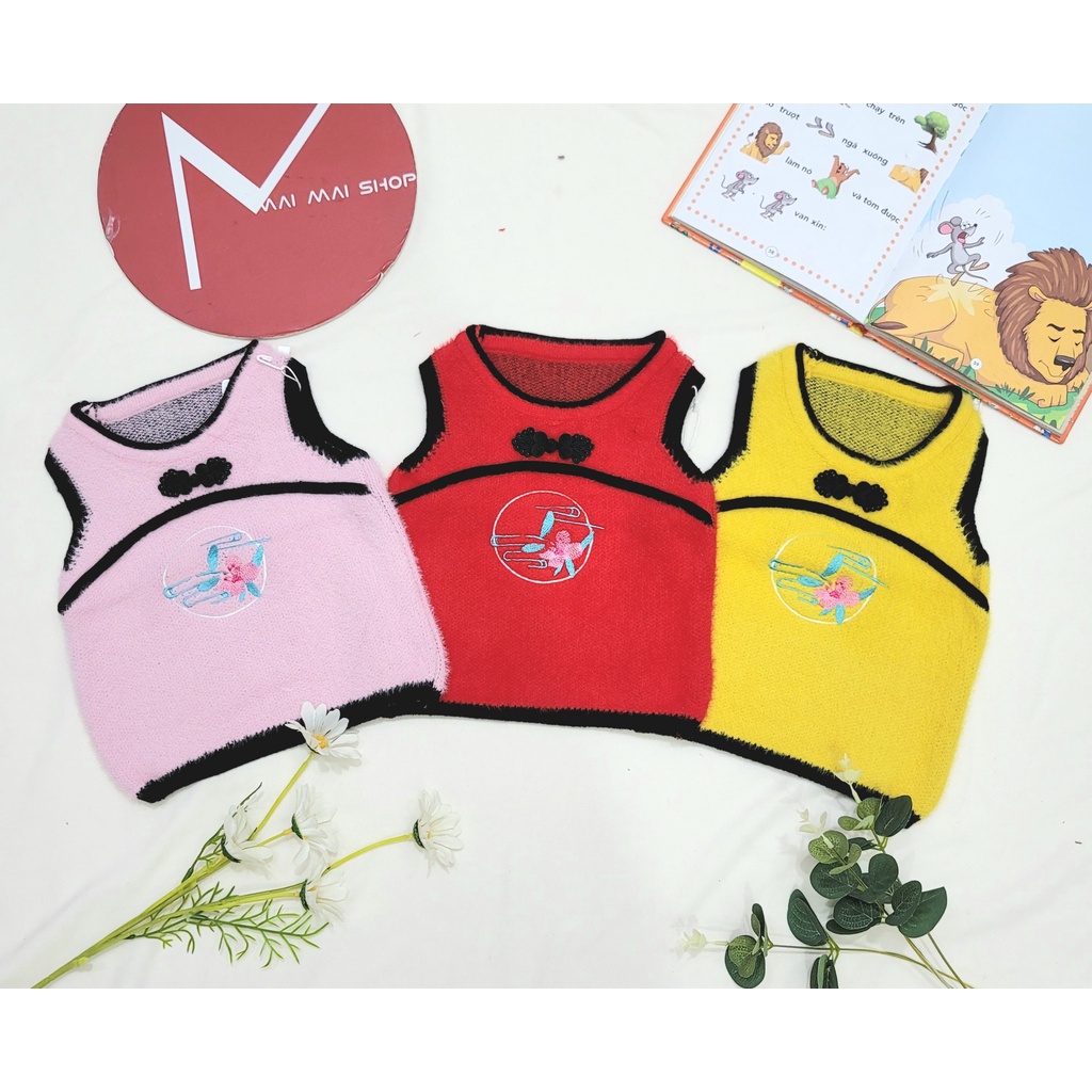 Áo ghile len lông mềm cho trẻ em 6-15kg-Bảng 5