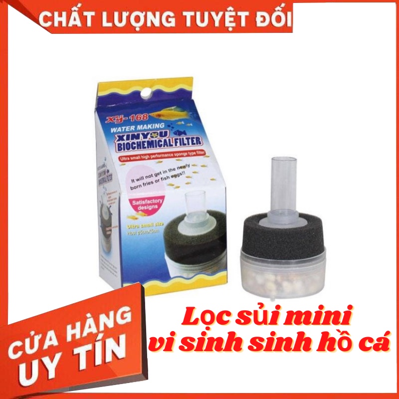 Lọc sủi vi sinh cho hồ cá cảnh