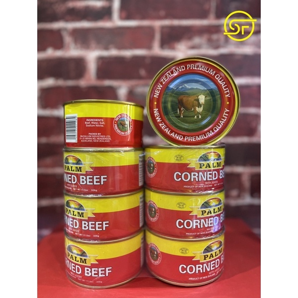 Bò hầm Palm Newzealand hộp 326 gram
