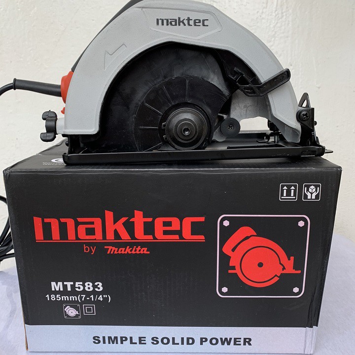 Máy Cưa Đĩa Maktec MT583 Máy Cưa Gỗ 1050W Tặng Kèm 1 Lưỡi Cưa Theo Máy