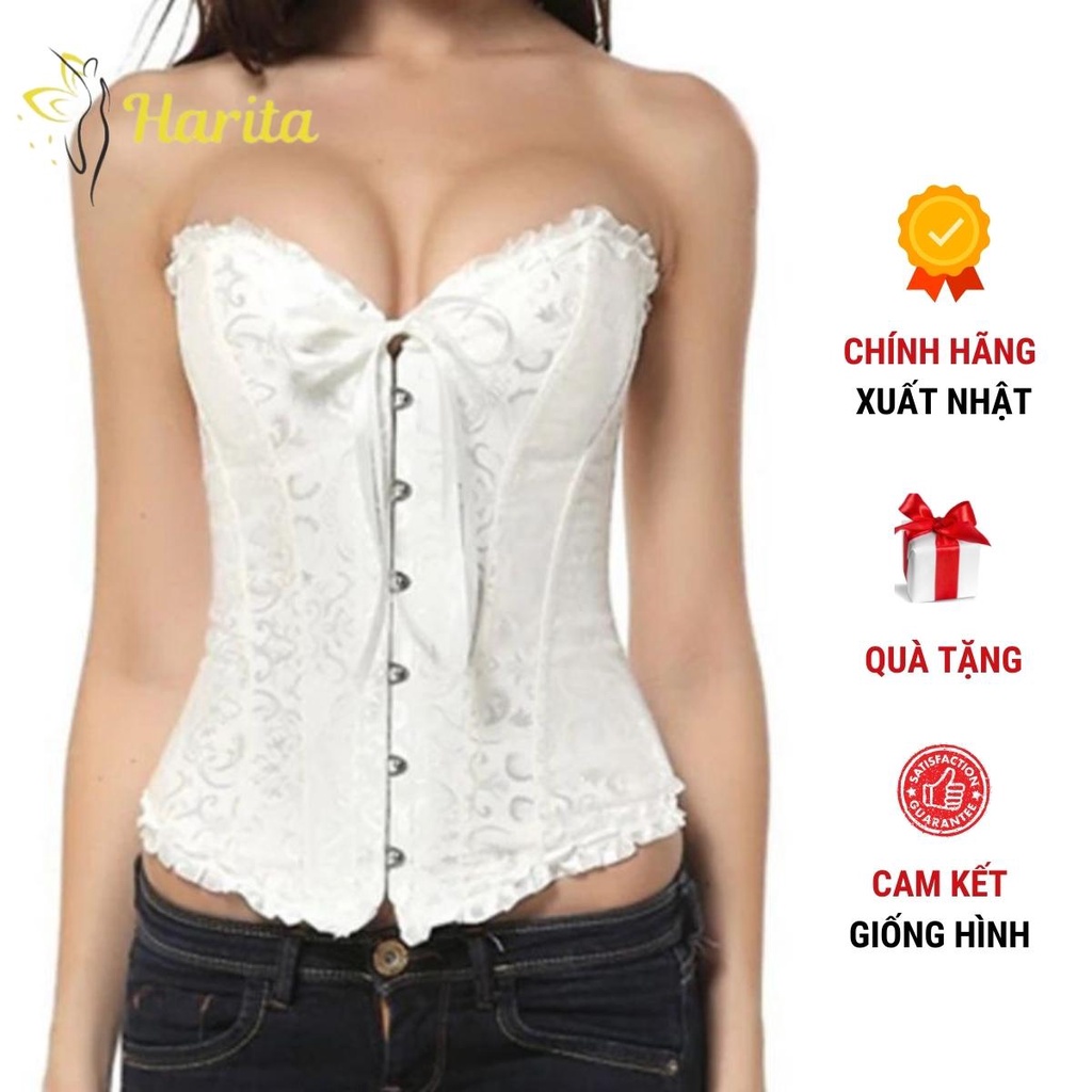 Áo corset gen nịt bụng định hình giảm eo thời trang cao cấp