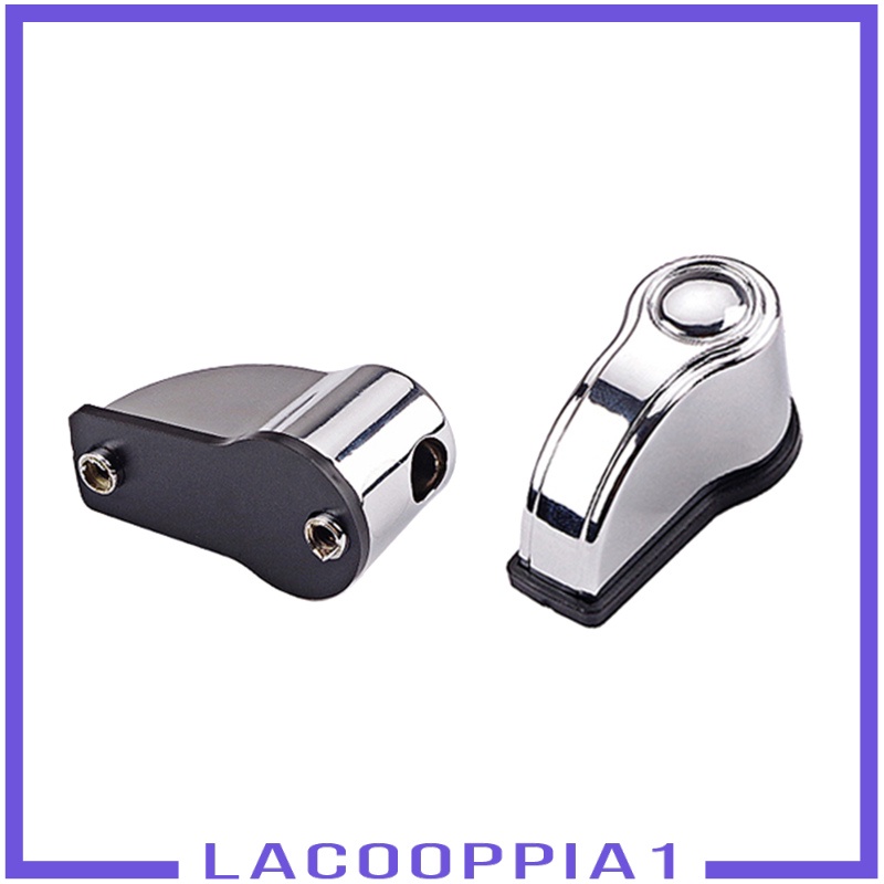 [LACOOPPIA1] 2 Pieces Solid Metal Bass Drum Lugs Ear Percussion Instrument Accessories