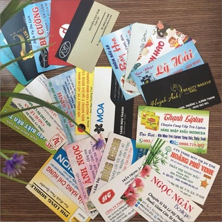 Card visit In Theo Yêu Cầu