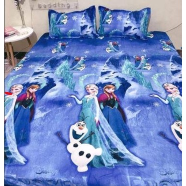 Ga Trải Giường Poly 1M4,ga bọc đệm mẫu mới-mẫu elsa