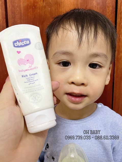 KEM DƯỠNG ẨM CHỨA OMEGA VÀ VITAMIN E CHICCO 100ML