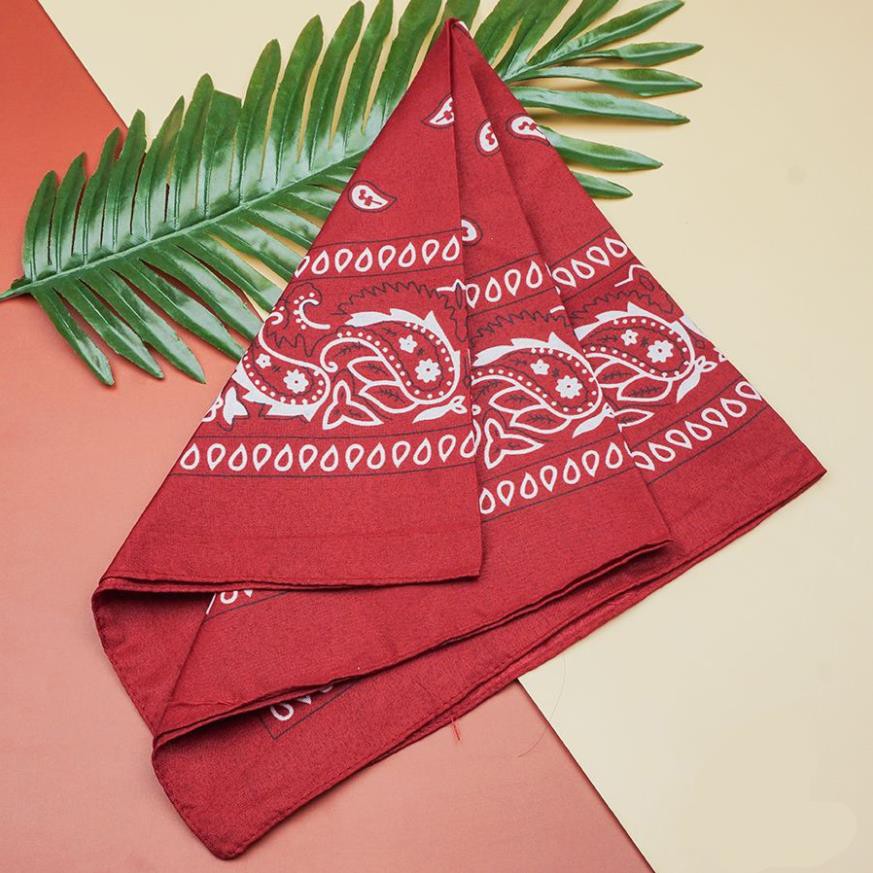 [Hàng Xịn, Giá Tốt] Khăn Bandana, Khăn Turban Phong Cách Hàn Quốc Nhiều Màu - Size 55x55cm - Mã B000