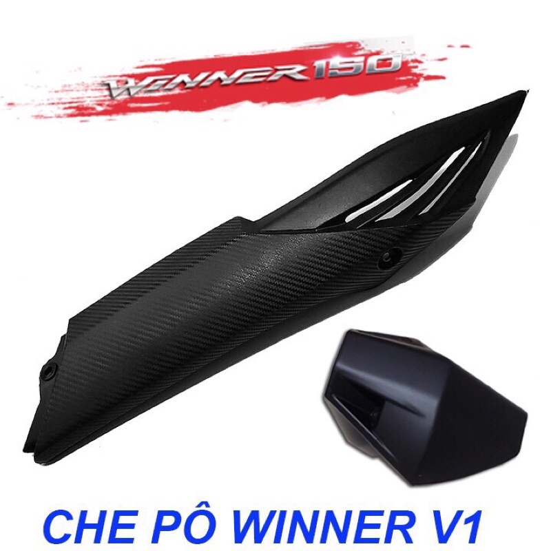 Bộ che bô winner v1 đen mờ