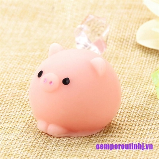 O & J❤Đồ Chơi Squishy Hình Con Heo Dễ Thương