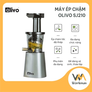 Máy ép chậm olivo sj210 - máy ép trái cây thương hiệu mỹ - hàng chính hãng olivo việt nam