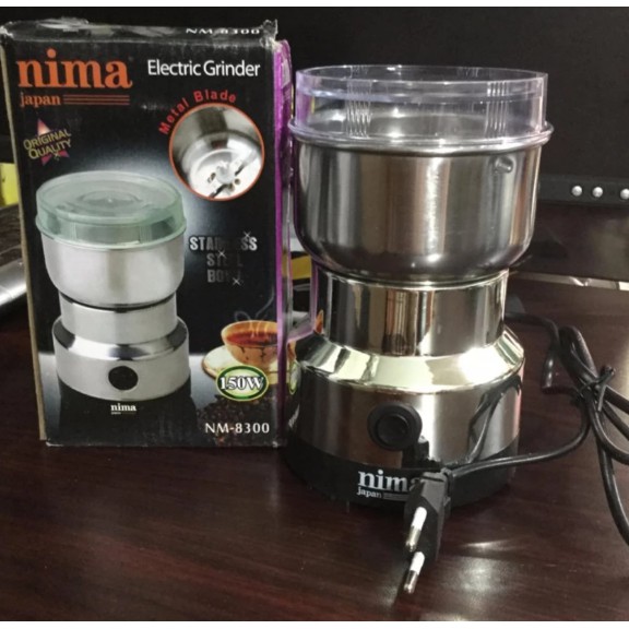 Máy xay tiêu xay cà phê mini đa năng NIMA NM-8300 150W (Bạc)