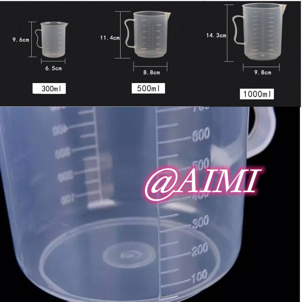 Cốc Nhựa Đo Lường Làm Bánh 20ml 30ml 50ml 250ml 500ml 1000ml