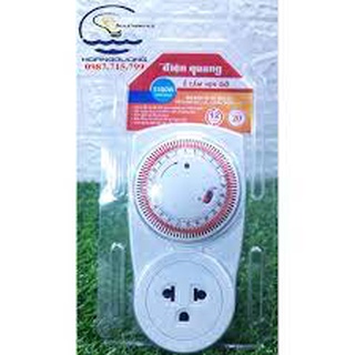 Ổ cắm hẹn giờ cơ điện quang