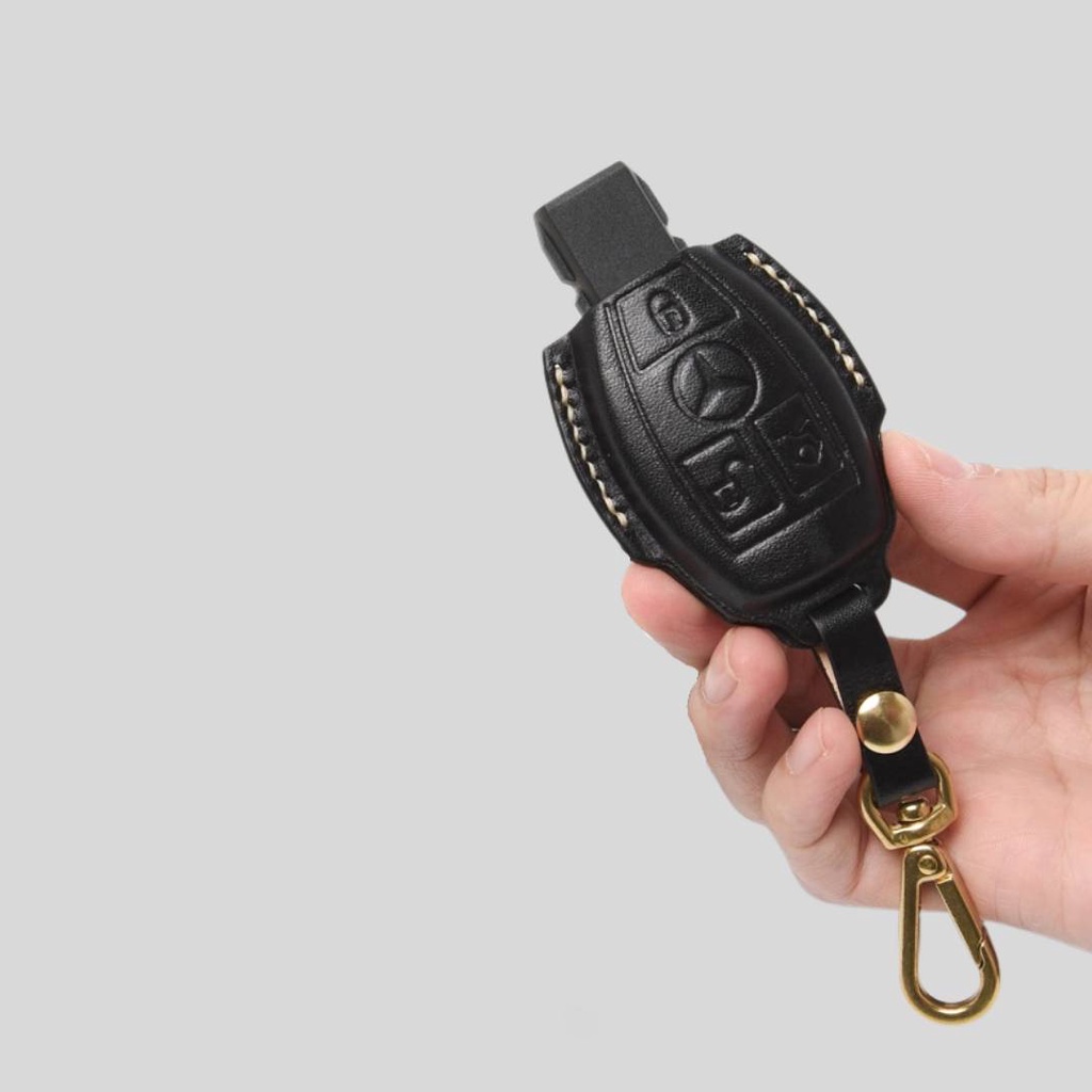 Bao khoá ô tô da thủ công cho xe hơi Mercedes FUKIA BKX015