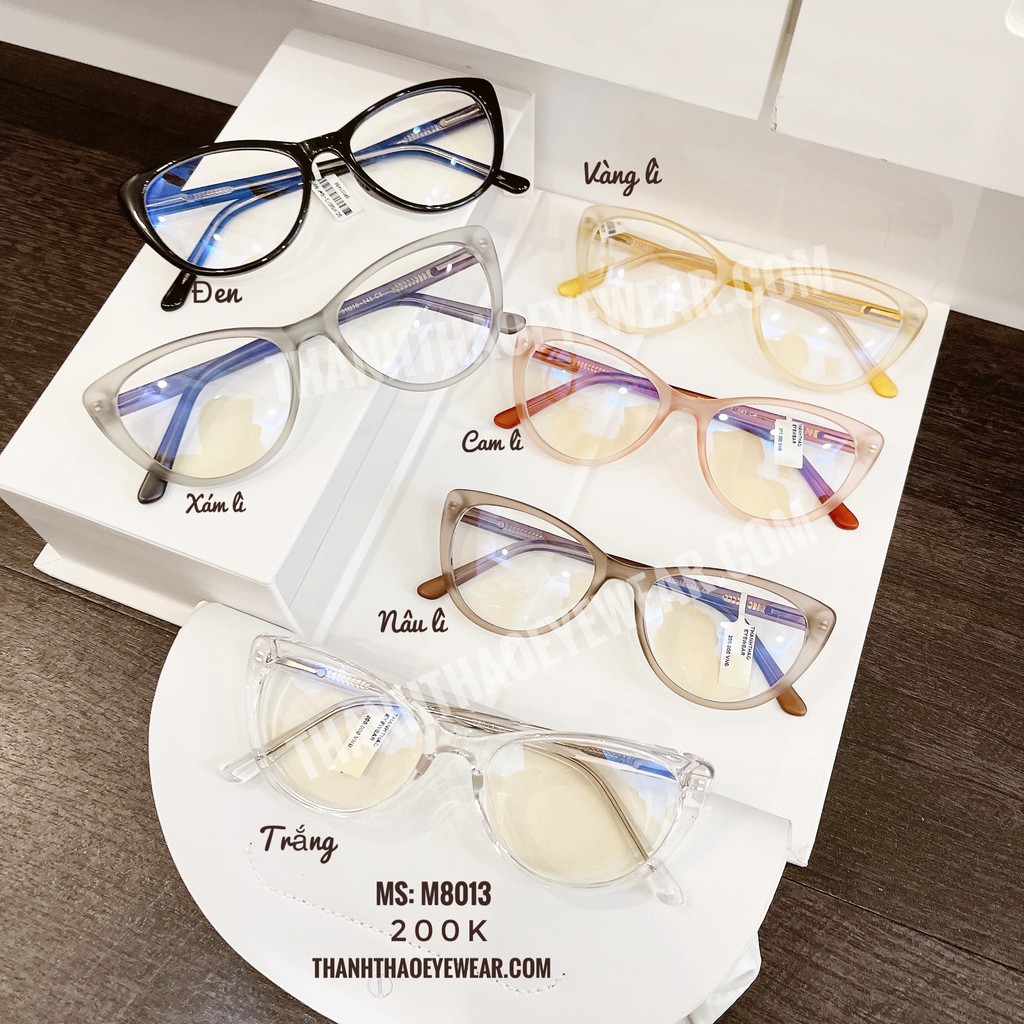 (Ảnh Thật) Gọng Kính Mắt Mèo Cao Cấp Kính Cận Nữ M8013  - THANHTHAO EYEWEAR | BigBuy360 - bigbuy360.vn