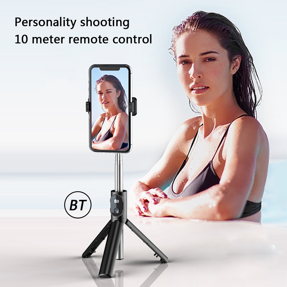 Gậy Chụp Ảnh Selfie Kết Nối Bluetooth Cho Iphone / Android / Huawei