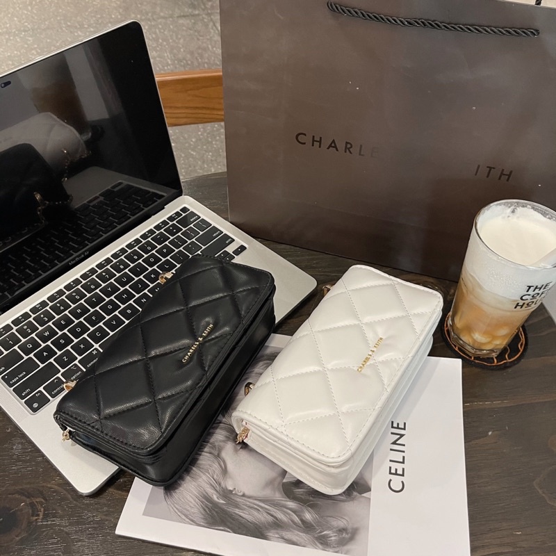 Túi xách nữ CNK ô trám mini da mịn 2mau s18cm hot 2022 #shopxuhướng