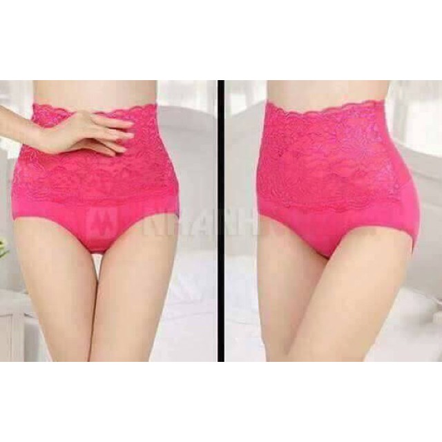Set 10 quần lót cotton mã 2015 cạp cao gen bụng