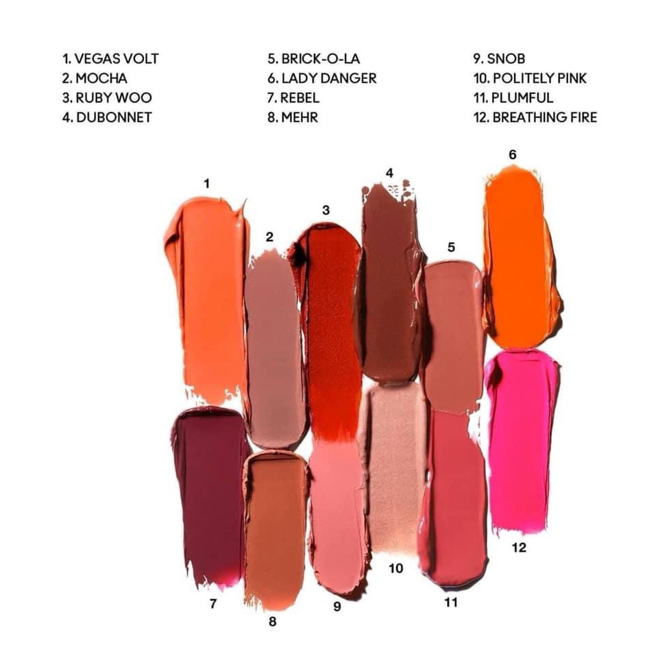 Bộ quà tặng Giftset 12 Son MAC Surefire Hit Mini Lipstick Kit ( Limited 2020 ) | Dòng Son & Chăm sóc môi | Tien Perfume