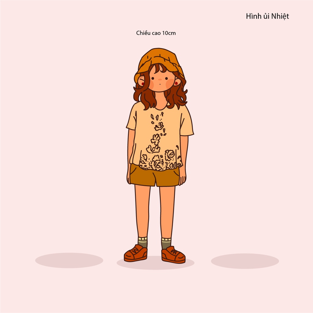 Hình ủi xinh -  Decal ủi áo sơ mi áo khoác balo