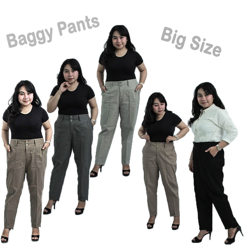 Quần Baggy Ống Rộng Size Lớn 2l 4l 5l 6l 8l Cho Nữ | BigBuy360 - bigbuy360.vn