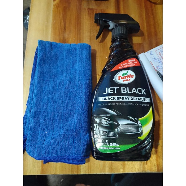 xịt bóng sơn xe máy ô tô ( dùng cho xe màu đen)tặng kèm 1 khăn lau xe