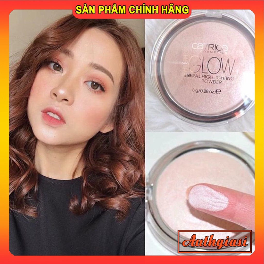 Phấn bắt sáng Catrice HIGH GLOW sáng bóng lâu trôi mềm mịn da
