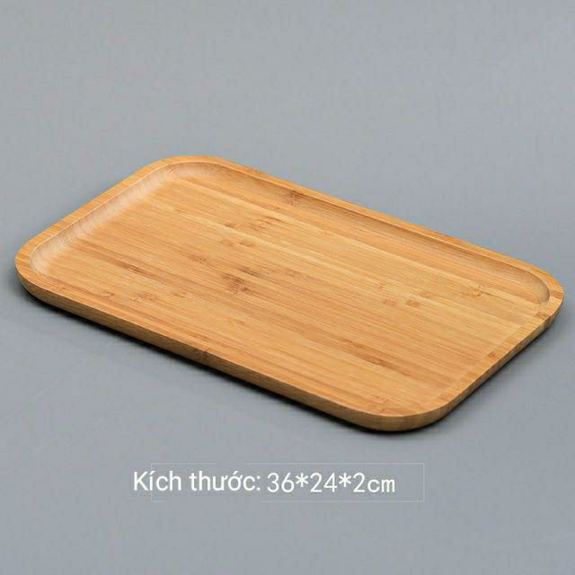 Combo bộ thủy tinh xanh đại dương 1 bình 4 cốc kèm 1 khay gỗ dầy