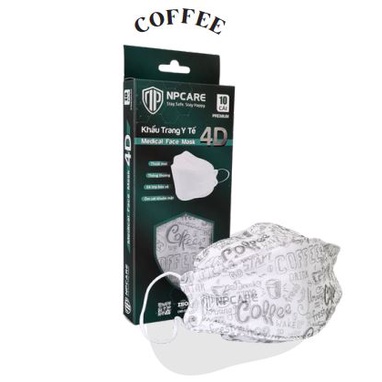 Khẩu Trang KF94 4 Lớp Kháng Khuẩn 4D Mask Dành Cho Người Lớn Đủ Tiêu Chuẩn Xuất Khẩu