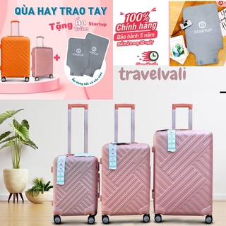 [Tặng áo trùm vali] Vali phụ kiện đồng màu size 28,24,20  chất liệu ABS chống va đập