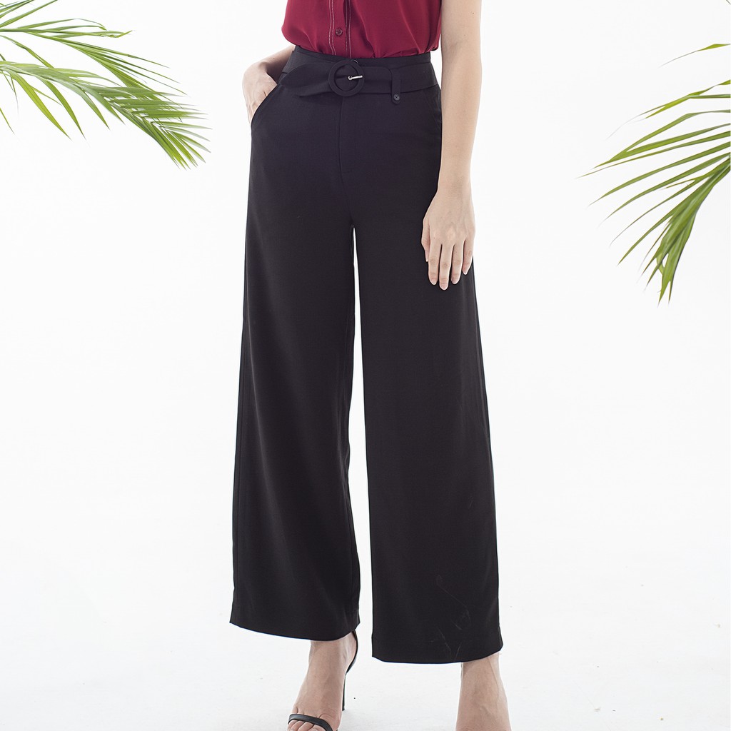 [Mã FAMALLT5 giảm 15% đơn 150k] Quần dáng suông MMOutfit Q1219256 | BigBuy360 - bigbuy360.vn