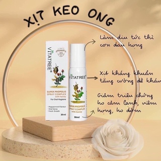 Xịt keo ong Vitatree