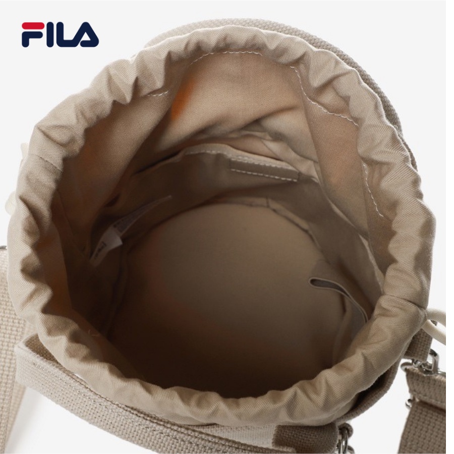 Túi xách bucket unisex Fila x BTS Now On - FS3BCD5B11X-TBG (20.5 x 16.5 x 16.5cm)