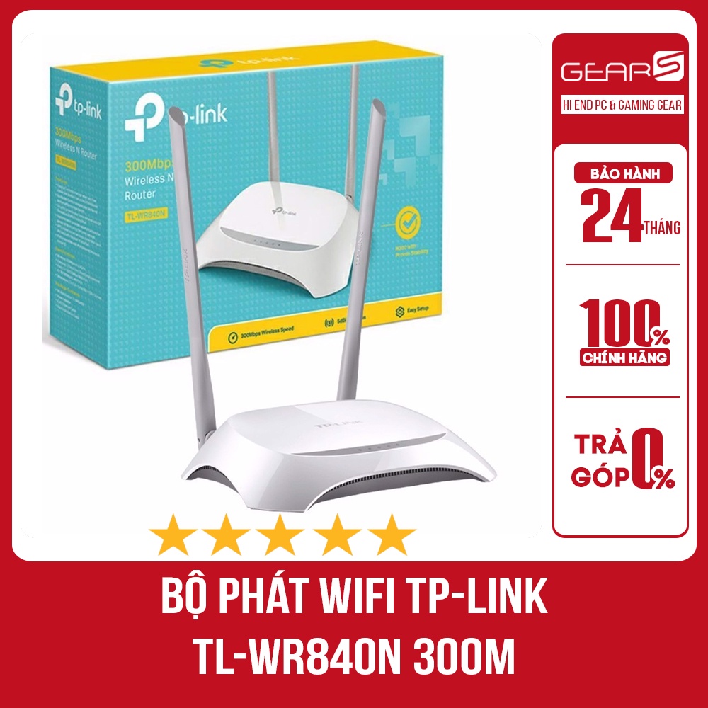 Bộ phát wifi TP-Link TL-WR840N 300M hàng chính hãng bảo hành 24 tháng