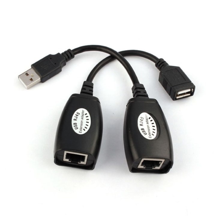 Bộ Nối Dài Cáp USB bằng Dây LAN RJ45 - USB Extender 50M