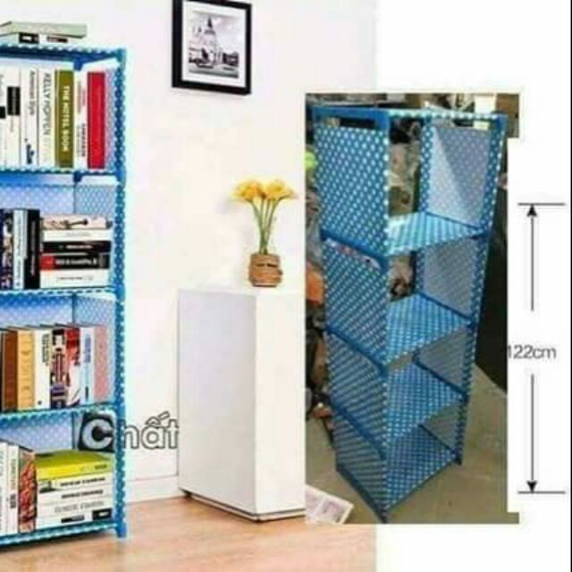 Kệ sách 4 tầng