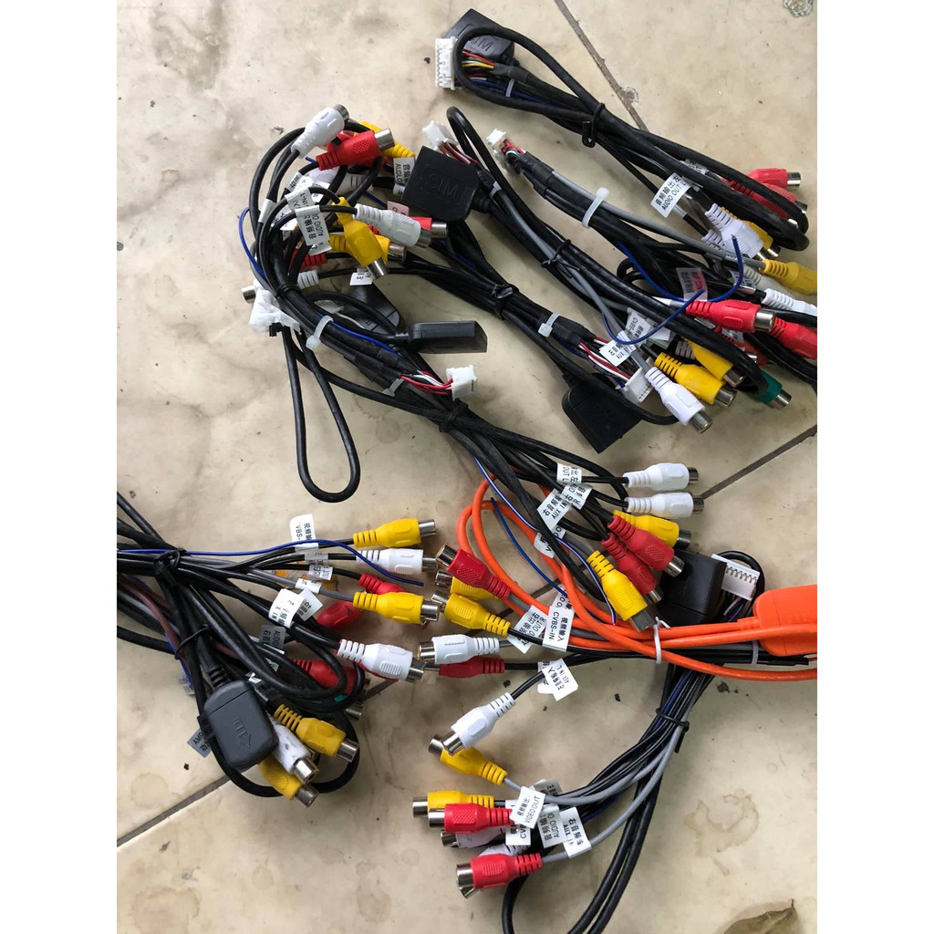 Bộ jack cho màn hình Android full jack lắp mọi xe ô tô