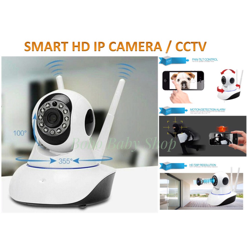 Camera An Ninh Cctv Ip 1.3mp 720p Onvif P2P, Wifi Ir Tầm Nhìn Ban Đêm