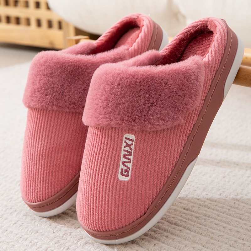 Dép Bông Đi Trong Nhà Siêu Ấm Chống Trơn Trượt Dành Cho Nam - Nữ