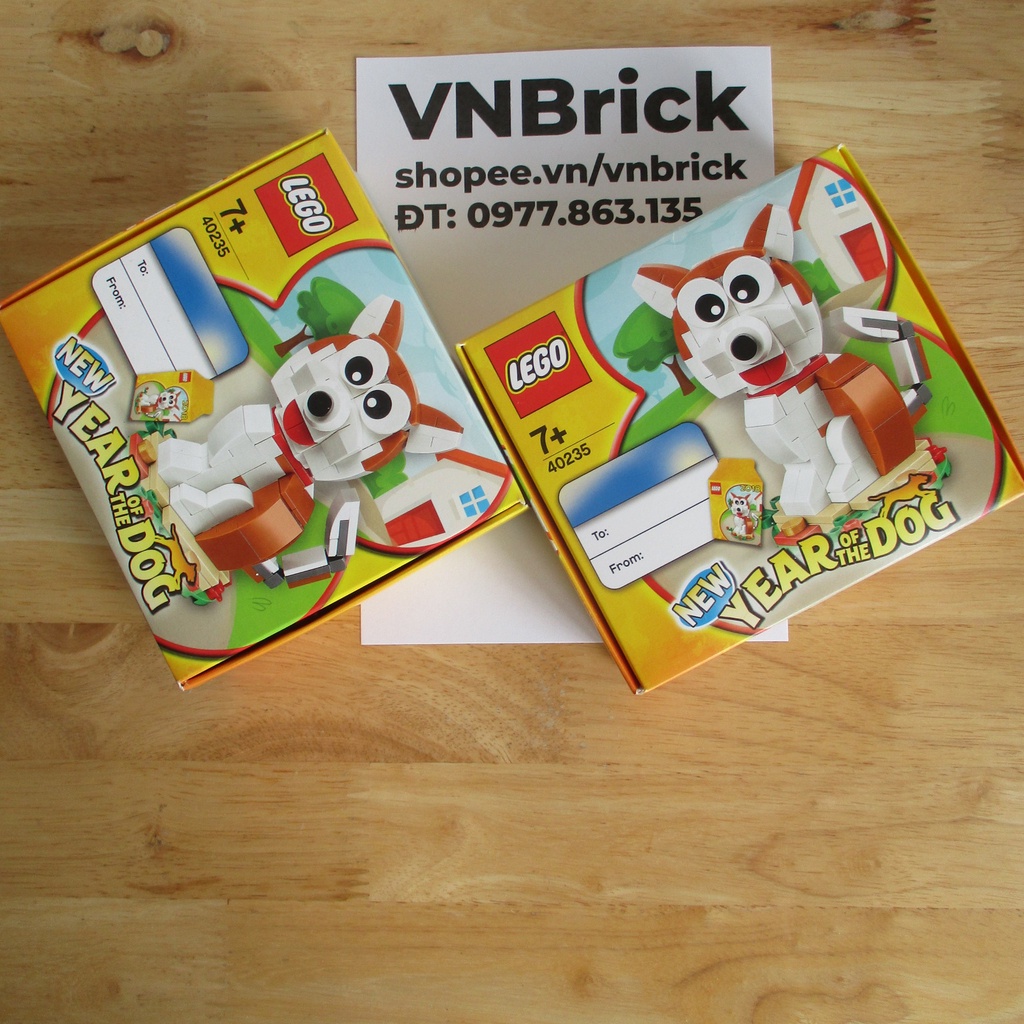 LEGO Tết 40235 Chó Mậu Tuất
