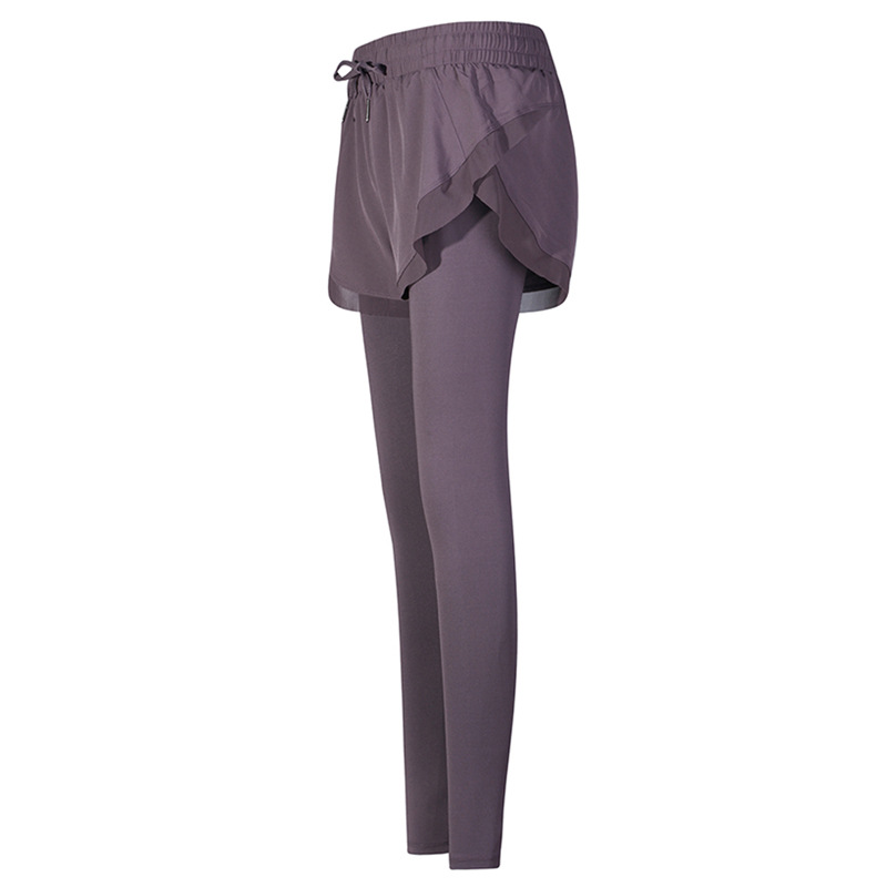 Quần thể thao dài ôm sát co giãn thời trang cho nữ