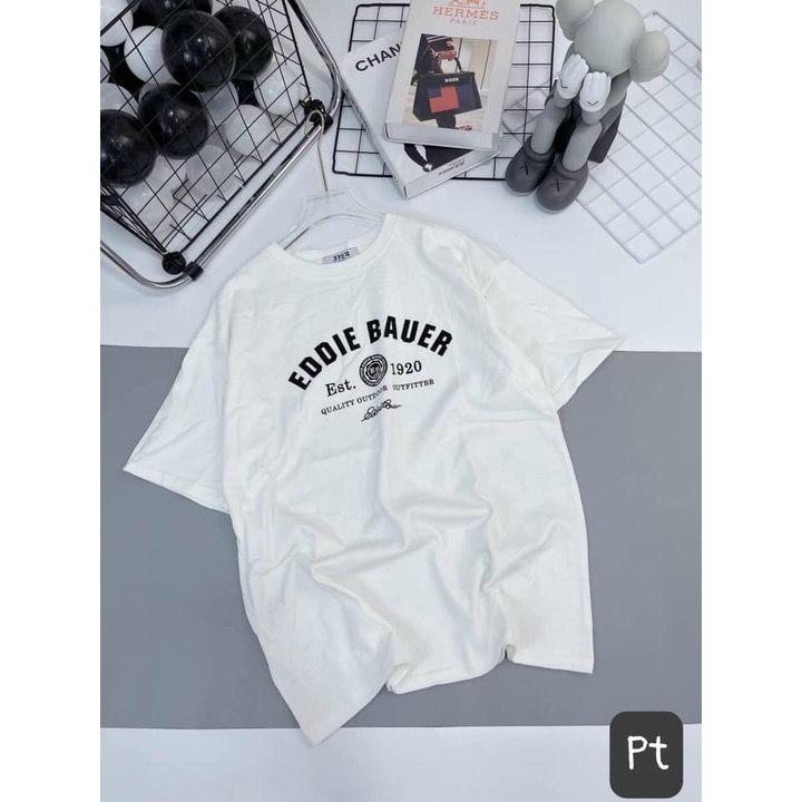 Áo phông nữ dấu quần chữ EDDI