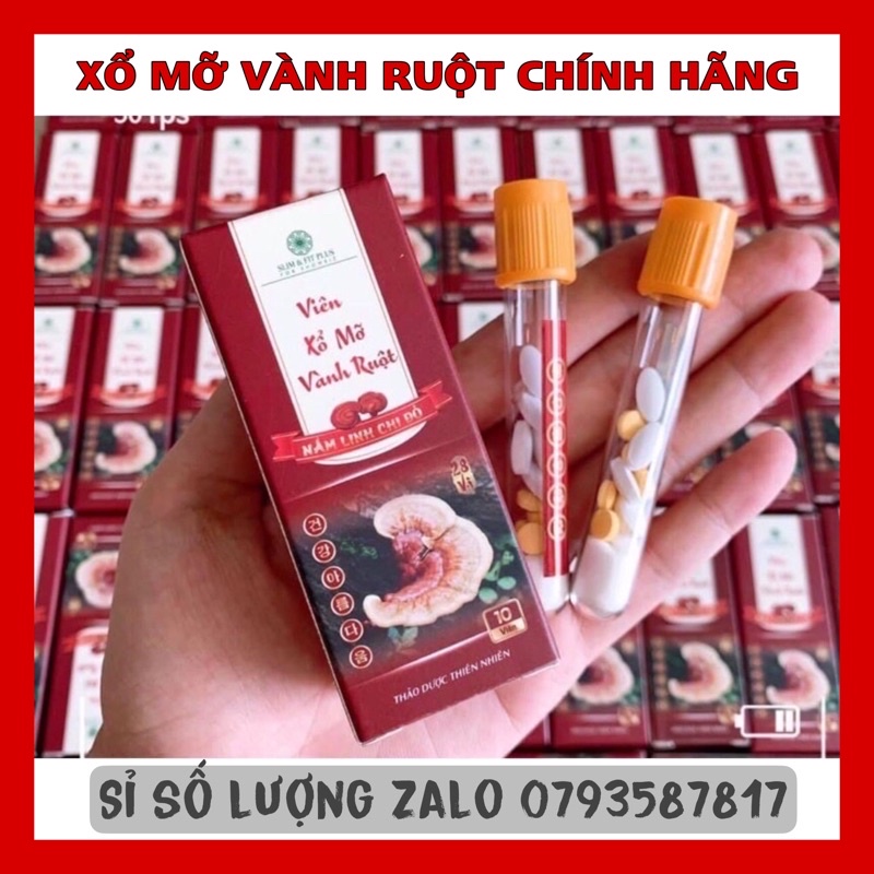 xổ mỡ vành ruột chính hãng freeship (hộp 10 viên )