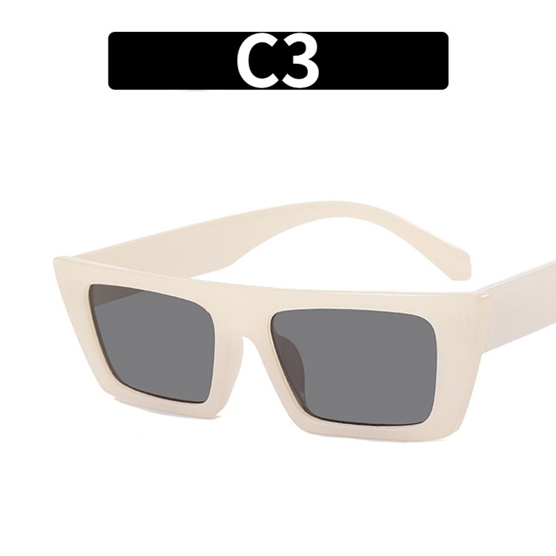 Kính Mát Gọng Vuông Nhỏ Thời Trang Xu Hướng Phương Tây