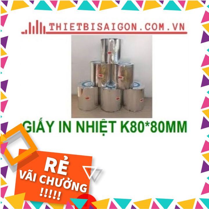 GIẤY IN NHIỆT FOR ALL K80x80MM