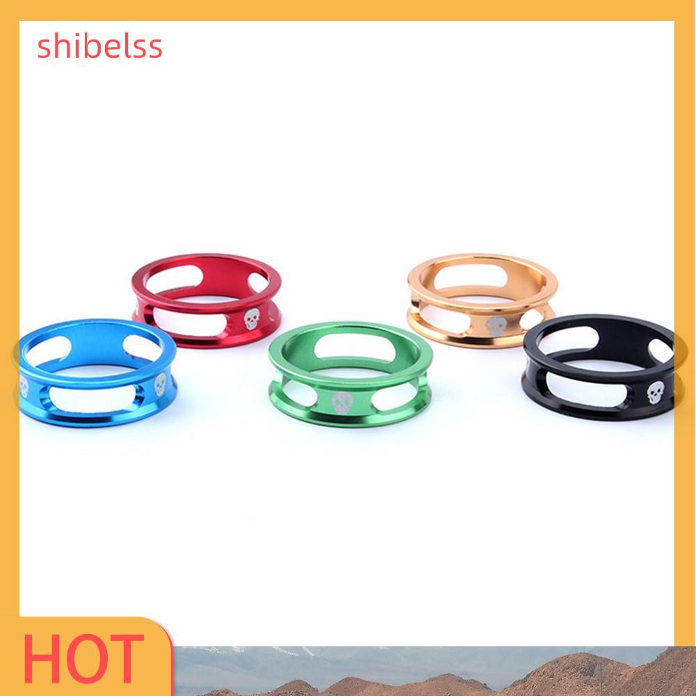 （ʚshibelss）Aluminum Alloy 28.6mm Fork Washer Bicycle Bowl Set Bike Fixed Gear Track