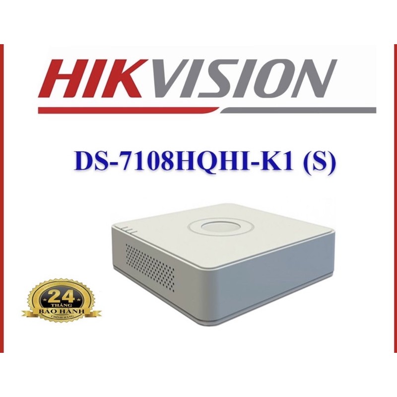 Đầu ghi hình Hybrid TVI-IP 8 kênh TURBO 4.0 HIKVISION DS-7108HQHI-K1 (S)