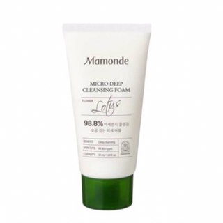 MBC Sữa rửa mặt làm sạch sâu cho da dầu Mamonde micro deep cleansing foam mini 50ml