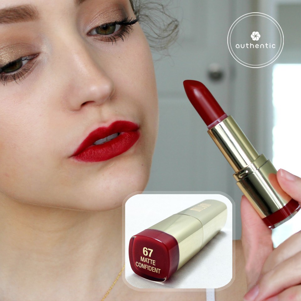 Son Milani color statement lipstick